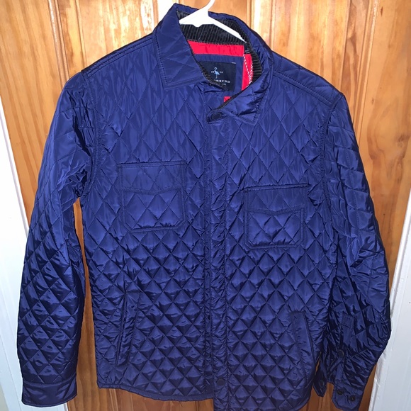 Tailorbyrd Jackets & Coats Tailorbyrd Navy Quilted Jacket Small